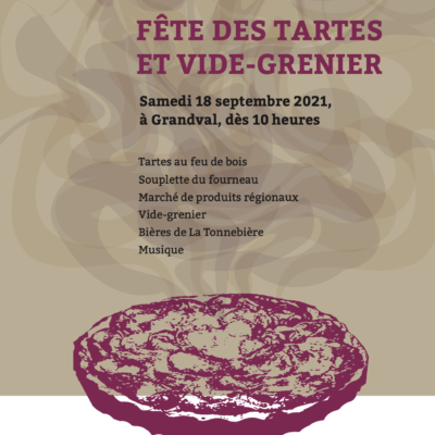 Banneret Wisard - Tartes - Affiche 2021